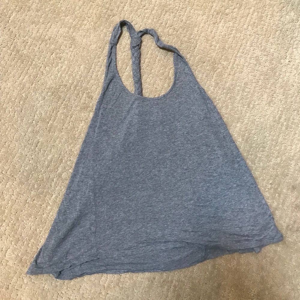 Flowy braided racerback tank